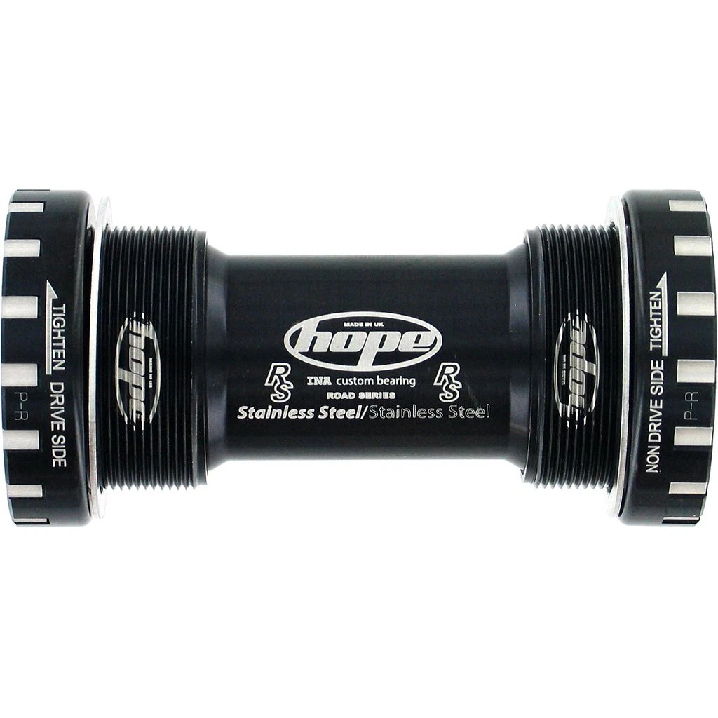 Hope Bottom Bracket Cups Road Stainless Steel - BSA-68-24 - Black 3 Hope Bottom Bracket Cups Road Stainless Steel - BSA-68-24 - Black