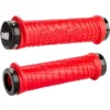 ODI Troy Lee Designs Lock-On MTB Grips - TLD Red/black