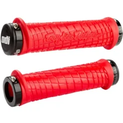 ODI Troy Lee Designs Lock-On MTB Grips - TLD Red/black