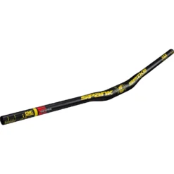Spank Spike 800 VibroCore XGT MTB Handlebar - Shotpeen Black/yellow