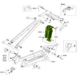 Cannondale KP238/ DYAD RT2 Replacement Shock For Trigger26