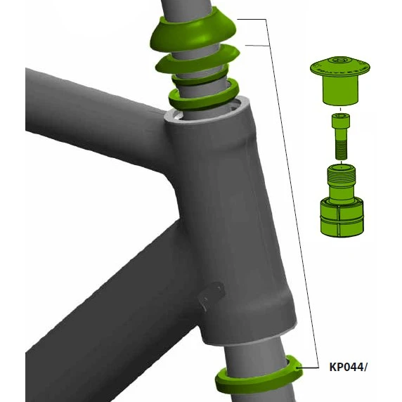 Cannondale KP044/ Replacement Headset For SuperSix - IS42/28.6 | IS52/40 3 Cannondale KP044/ Replacement Headset For SuperSix - IS42/28.6 | IS52/40