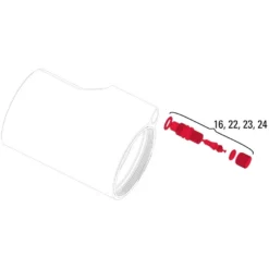 RockShox Schrader Valve Assembly For Vivid Air B1 From 2011 - 11.4115.101.010