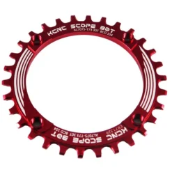 KCNC Scope MTB Chainring 104mm 1-speed Narrow-Wide - Red