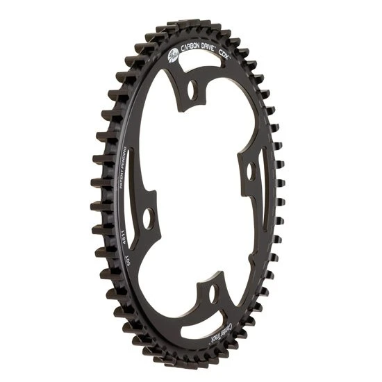 Gates Carbon Drive CDX Centertrack-Sprocket - Front - 4-Bolt - Black 6 Gates Carbon Drive CDX Centertrack-Sprocket - Front - 4-Bolt - Black - Afbeelding 4