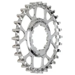 Gates Carbon Drive CDX Centertrack-Sprocket - Steel - 9 Spline - Silver -Rijwiel Onderdel Verkoopwinkel 141258 04 c 244479