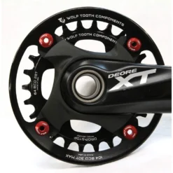 Wolf-tooth Wolf Tooth 104 BCD Bash Ring For Triple Crankset - Black -Rijwiel Onderdel Verkoopwinkel 141595 04 d 245294