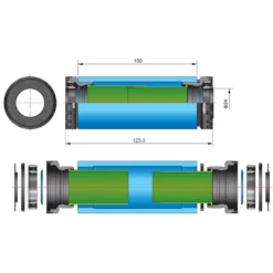 FSA MegaExo BB-7100/CZ MTB NBD Fatbike Bottom Bracket BSA-100-24 5 FSA MegaExo BB-7100/CZ MTB NBD Fatbike Bottom Bracket BSA-100-24 -Rijwiel Onderdel Verkoopwinkel 145663 01 d 254601 1