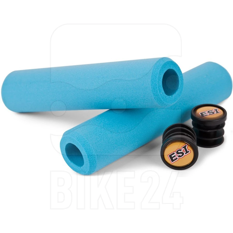 ESI Grips Racer's Edge MTB Handvatten - Aqua 3 ESI Grips Racer's Edge MTB Handvatten - Aqua