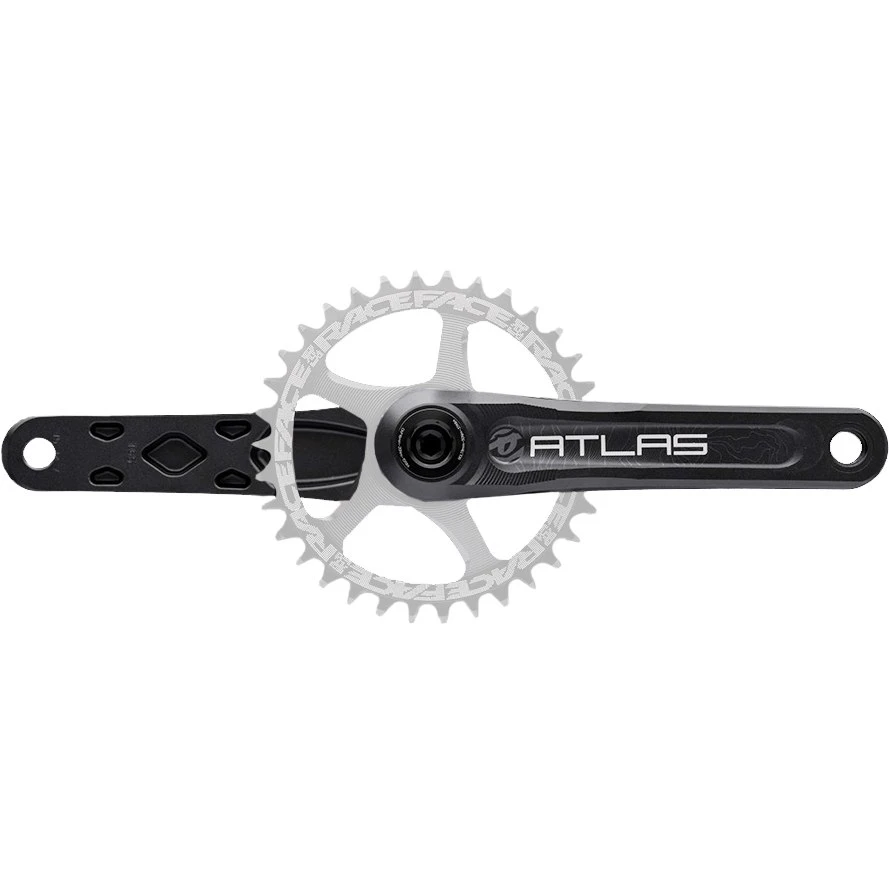 Race Face Atlas Cinch MTB Crank Arms - Black 3 Race Face Atlas Cinch MTB Crank Arms - Black