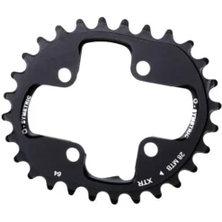 O.Symetric MTB Chainring Double - 4-Arm - 104/64mm - Shimano XTR FC-M980 -Rijwiel Onderdel Verkoopwinkel 161146 01 d 288266