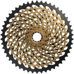 SRAM XG-1299 Eagle Cassette 12-speed - 10-50 Teeth - Black/gold