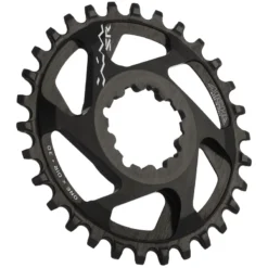 Miche XM SR ONE X DIR Direct Mount Chainring - 6mm Offset - Black