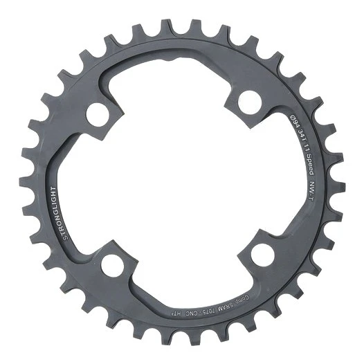 Stronglight HT3 MTB Narrow-Wide Chainring - 4-Arm - 94mm - For SRAM X01 - Grey 4 Stronglight HT3 MTB Narrow-Wide Chainring - 4-Arm - 94mm - For SRAM X01 - Grey - Afbeelding 2