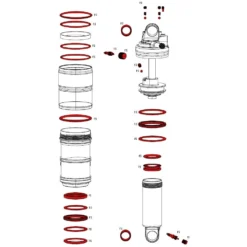 RockShox Service Kit Full Monarch B1/C1/ D1 - 11.4118.038.000