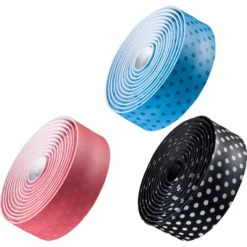 Bontrager Gel Cork Handlebar Tape - Polka Dots