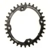 Wolf-tooth Wolf Tooth Elliptical - Single Chainring 104mm - Drop Stop - Black -Rijwiel Onderdel Verkoopwinkel 206760 00 d 391437