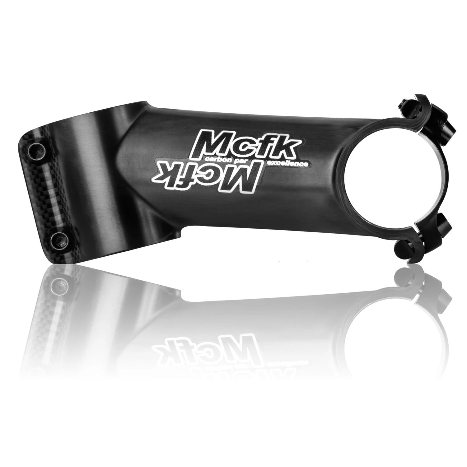 Mcfk Carbon 31.8 Stem 17° - UD Carbon Matt 3 Mcfk Carbon 31.8 Stem 17° - UD Carbon Matt