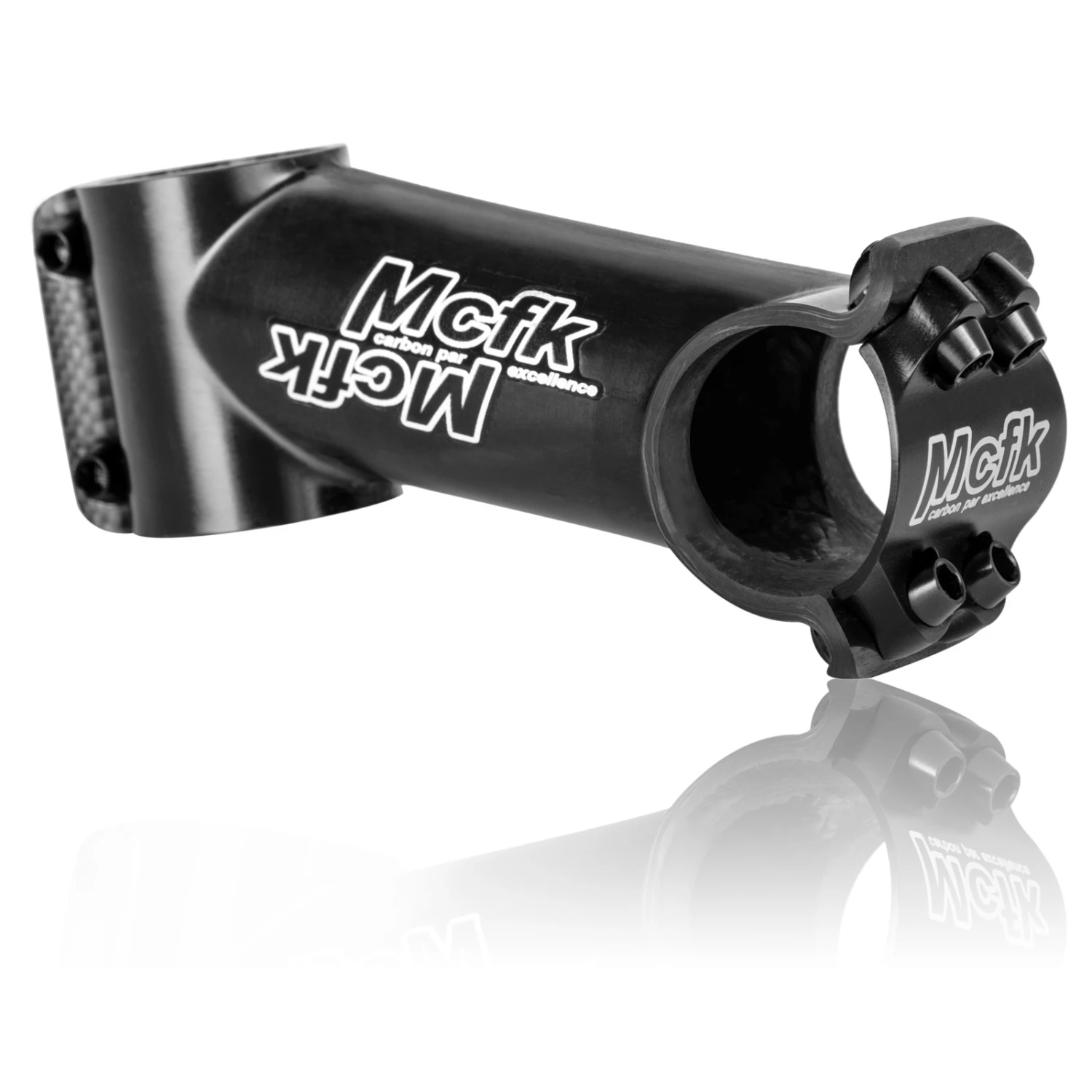 Mcfk Carbon 31.8 Stem 17° - UD Carbon Matt 4 Mcfk Carbon 31.8 Stem 17° - UD Carbon Matt - Afbeelding 2