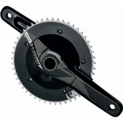 Vision Track 1X BB386EVO Crankset - 49 Tanden - Zwart