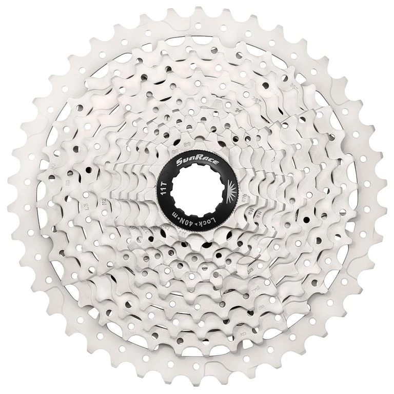SunRace CSMS3 Cassette 10-speed - Metallic Silver 3 SunRace CSMS3 Cassette 10-speed - Metallic Silver