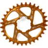 Hope Oval Spiderless Retainer Narrow-Wide Chainring For Hope Cranks - Orange
