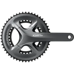 Shimano Claris FC-R2000 Crankset 50/34 - Without Chainguard - 2x8-speed - Grey