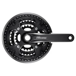 Shimano Deore Trekking FC-T6010 Crankset - 3x10-speed - 48-36-26 - Black