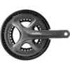 Shimano Claris FC-R2000-CG Crankset - With Chainguard - 2x8-speed - Grey