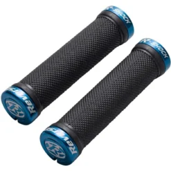 Reverse Components R-Shock Grips - 29mm - Black / Blue