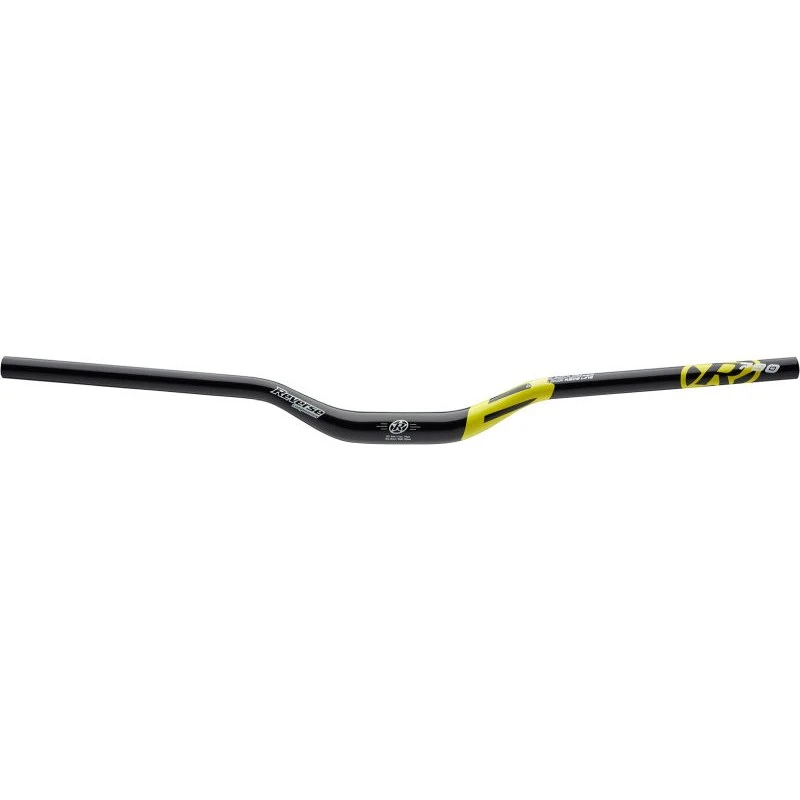 Reverse Components Base 31.8 MTB Handlebar - 790mm - Black / Yellow 4 Reverse Components Base 31.8 MTB Handlebar - 790mm - Black / Yellow - Afbeelding 2