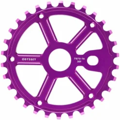 Odyssey Utility Pro Chainring - 30T - Anodized Lila