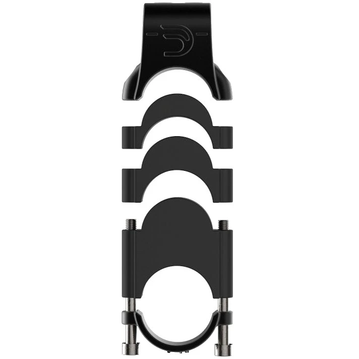 Deda-elementi Deda Parabolica Due Clip-On Bar 31.7 - S-Bend - Black 4 Deda-elementi Deda Parabolica Due Clip-On Bar 31.7 - S-Bend - Black - Afbeelding 2