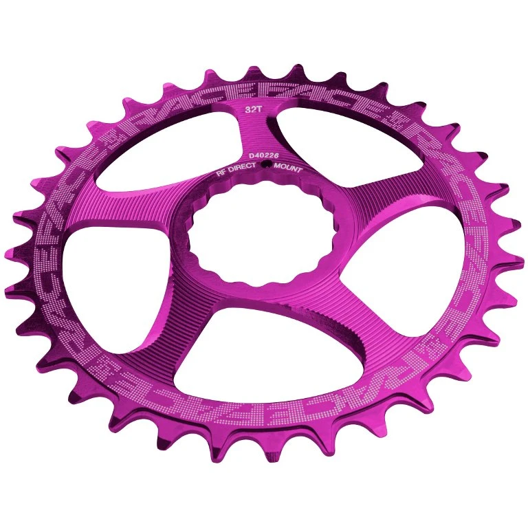 Race Face Cinch Direct Mount Narrow Wide Chainring - Purple 3 Race Face Cinch Direct Mount Narrow Wide Chainring - Purple