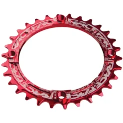 Race Face Narrow Wide Chainring - 4 Bolt - 104mm - Red -Rijwiel Onderdel Verkoopwinkel 263458 01 d 523191