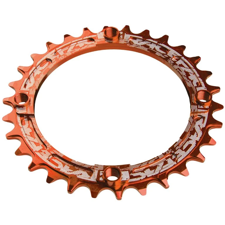 Race Face Narrow Wide Chainring - 4 Bolt - 104mm - Orange 5 Race Face Narrow Wide Chainring - 4 Bolt - 104mm - Orange - Afbeelding 3