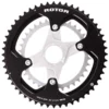 Rotor NoQ Outer Road Chainring - BCD 110x4 - Round - Black