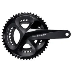 Shimano 105 FC-R7000 Crankset - 2x11-voudig - Zwart - Speciale Aanbieding