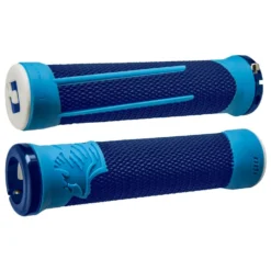 ODI AG-2 Aaron Gwin Lock-On Grips 2.1 - Blue / Light Blue