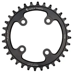 Wolf-tooth Wolf Tooth Chainring 76mm For SRAM XX1 / Specialized Stout - Drop Stop - Black