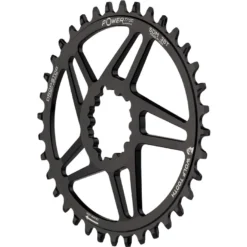 Wolf-tooth Wolf Tooth Elliptical - Direct Mount Chainring For SRAM BB30 Short Spindle - Narrow Wide - Black -Rijwiel Onderdel Verkoopwinkel 278020 04 d 558146 1