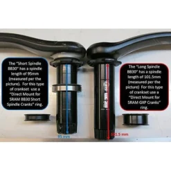 Wolf-tooth Wolf Tooth Elliptical - Direct Mount Chainring For SRAM BB30 Short Spindle - Narrow Wide - Black -Rijwiel Onderdel Verkoopwinkel 278020 06 d 558148 2