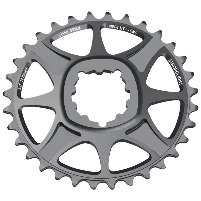 Stronglight HT3 MTB Direct Mount Narrow-Wide Chainring - For 12-speed 3 Stronglight HT3 MTB Direct Mount Narrow-Wide Chainring - For 12-speed
