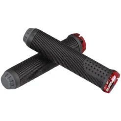 Spank Spike Grip 33 Lock On Grips - Black/red