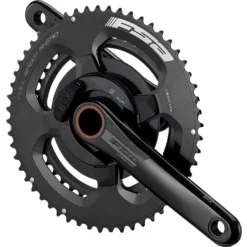 FSA Powerbox Alloy ABS BB386EVO Crankset 2x10/11-speed - 53/39T - Black/black