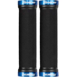 Reverse Components Classic Lock On Grips - 31mm - Black / Blue