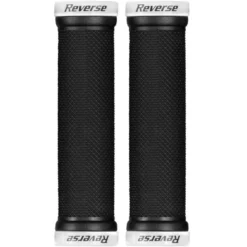 Reverse Components Classic Lock On Grips - 31mm - Black / White