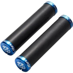 Reverse Components Seismic Ergo Grips - 34mm - Black / Blue
