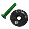 Carbon-Ti X-Cap 3 Ahead Cap - Carbon - Green -Rijwiel Onderdel Verkoopwinkel 309622 00 d 637055