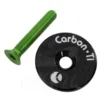 Carbon-Ti X-Cap 3 Ahead Cap - Carbon - Acid Green